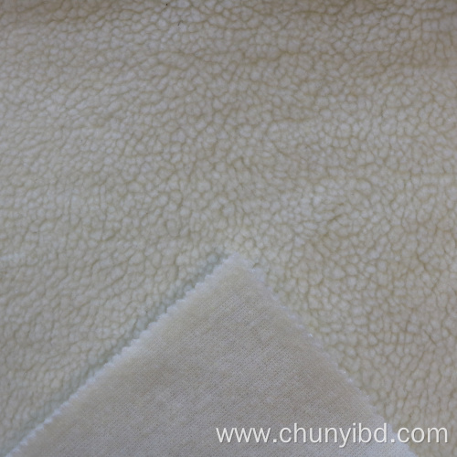 Suitable For Autumn Winter Skin Friendly High Quality 100% Polyester Cotton Solid Berber Fleece Fabric